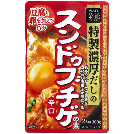 S&B 채저택 순두부 찌게의 소 1봉지 에스 B 식품