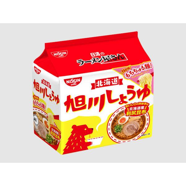 닛신식품 닛신의 라면가게씨 아사히가와 간장 맛5 식팩 10295