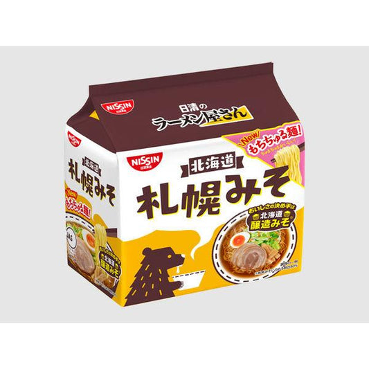 닛신식품 닛신의 라면가게씨 삿포로 된장 맛5 식팩 10296