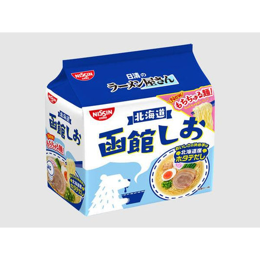 닛신식품 닛신의 라면가게씨 하코다테 짭짤한 맛5 식팩 10297