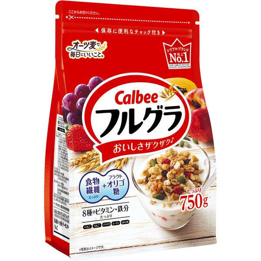 Calbee 후르츠 그래놀라 800g 후르츠 그라 노라 1봉지 시리얼・후레이크 시리얼