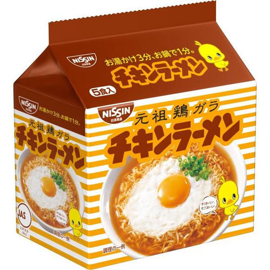 닛신식품 닛신 치킨 라면 1팩(5개입)