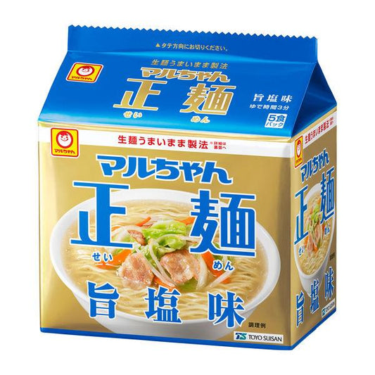 마루짱 세이멘 소금맛 5 식팩