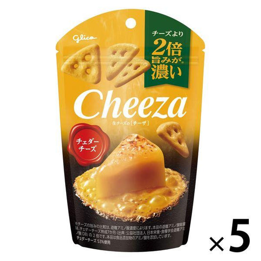 에사키 글리코 생치즈의 Cheeza 체다치즈 1세트(5개)