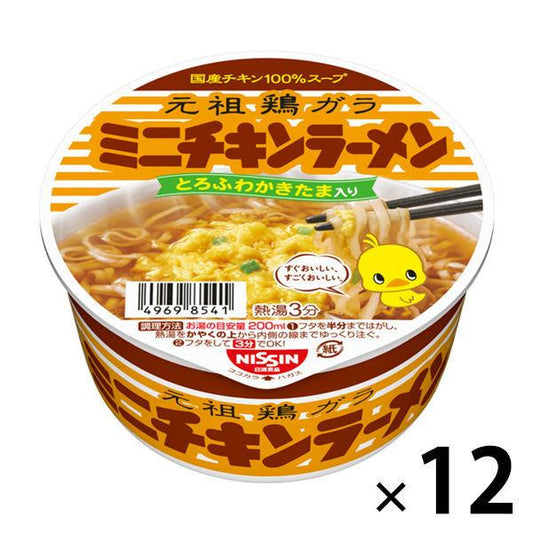 닛신 치킨 라면 덮밥(돈부리) 미니 1케이스(12개입)