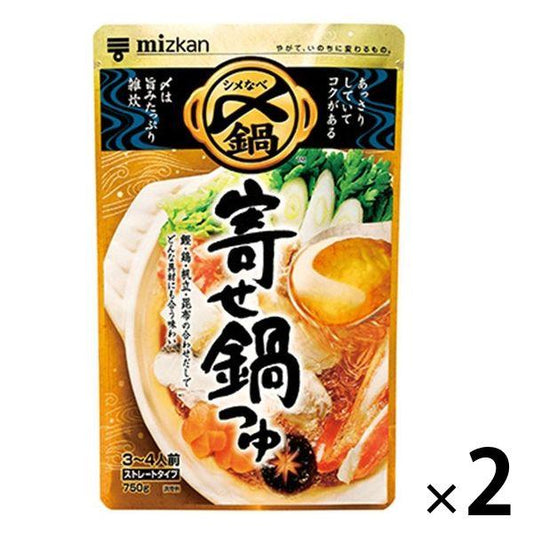 미츠칸〆까지 맛있은 모음 남비 조금도 스트레이트 750g 2개