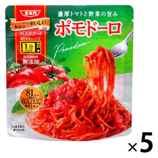 시미즈 식품 레인지에 맛있!파스타 소스 포모도로 5 포 레인지 대응