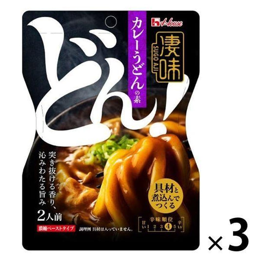 처맛 카레 우동의 소 87g 3개 하우스