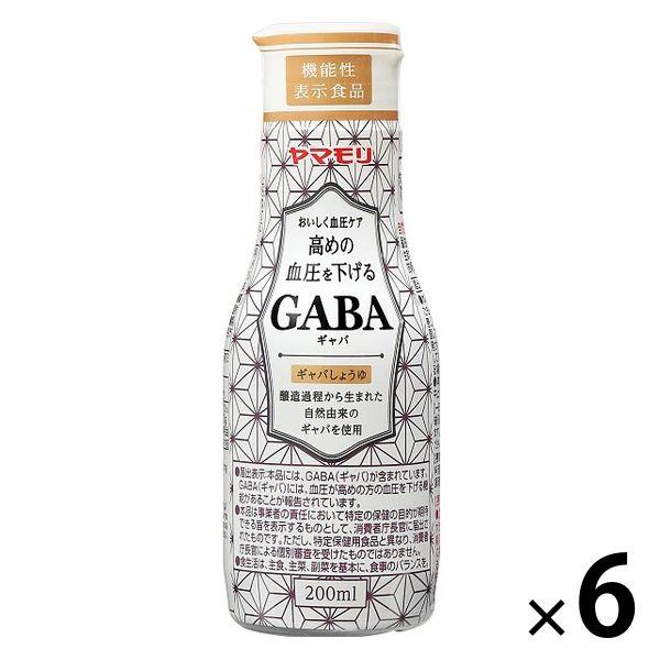 (기능성 표시 식품)자마모리 갸바간장 200ml 6개