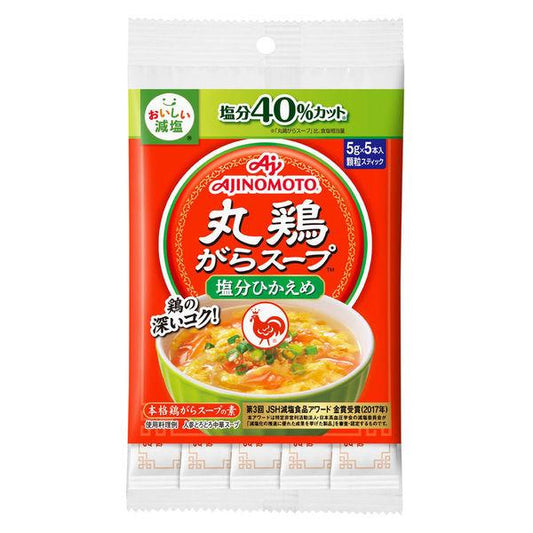 아지노모토호 닭하 스프 lt;염분 대기하 # gt; 5g스틱 5개입 1봉지(합계5개) 계유리―푸의 소저염