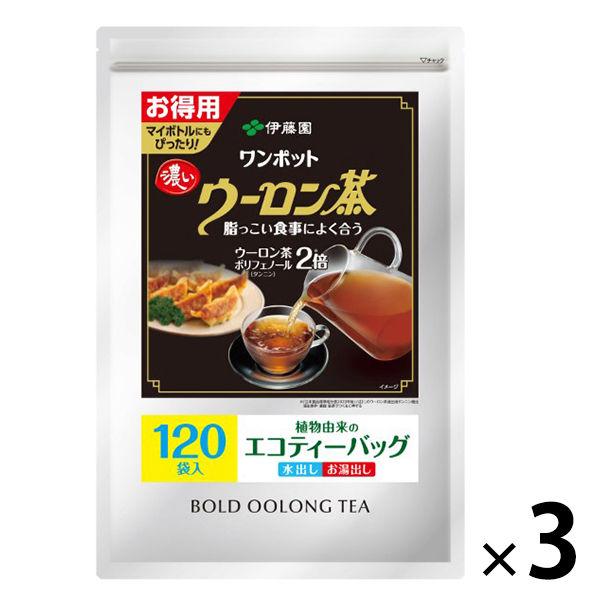(수 내밀기가)이토원 진하 우롱차 티 백 1세트(360백:120백입×3 포)