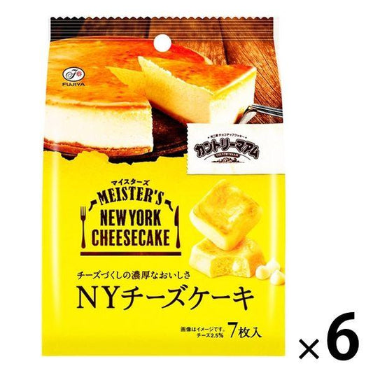 (Fujiya) 컨트리마아무마이스타즈(NY치즈 케익) 6 포 쿠키 양과자