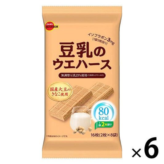 블루본 두유의 웨하스 6 포 쿠키 양과자
