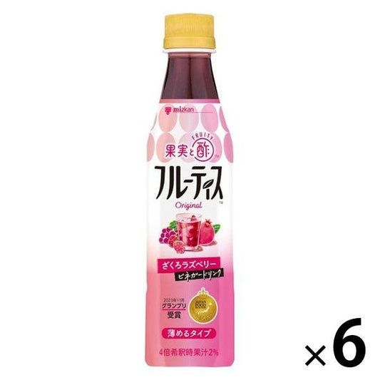 미츠칸 프루티스 석류나무라즈베리 350ml 6개