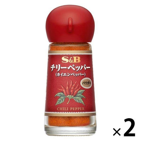 에스 B 식품 S&B 칠리―펫파(파우더) 2개