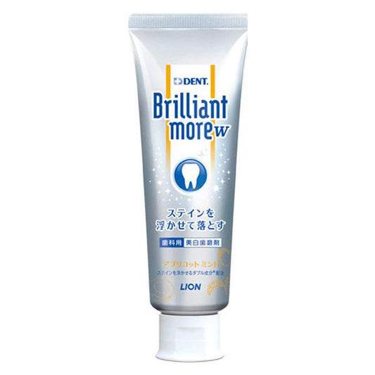 치과의원 취급품 DENT 브릴리언트 모어 W 90g 어플리케이션곳토민토 라이온 치약 미백 화이트닌구