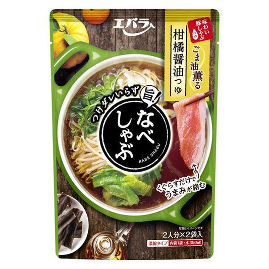 에바라 냄비 하 ## 감귤 간장 조금도 100g×2 포 1개