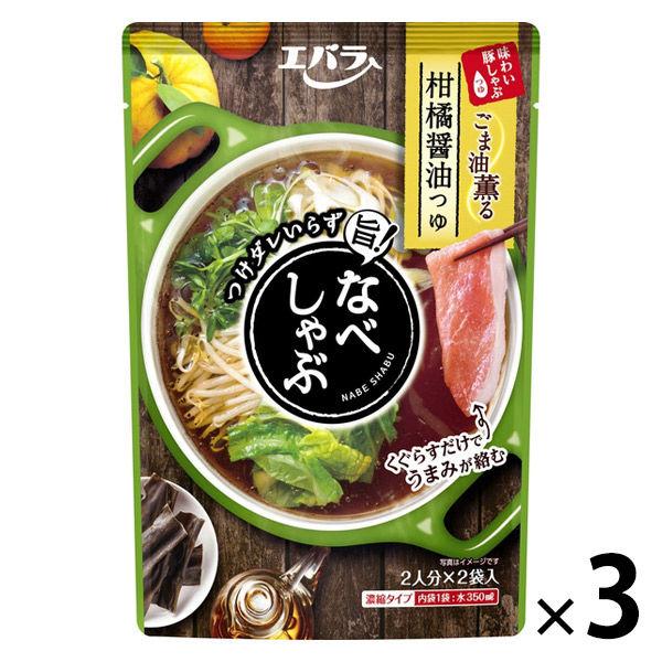 에바라 냄비 하 ## 감귤 간장 조금도 100g×2 포 3개