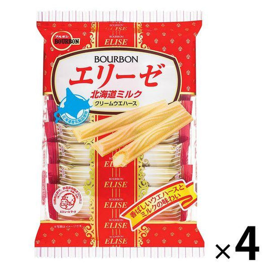 블루본 에리제홋카이도 밀크 2개×8 포 lt;크림 웨하스 gt; 4 포