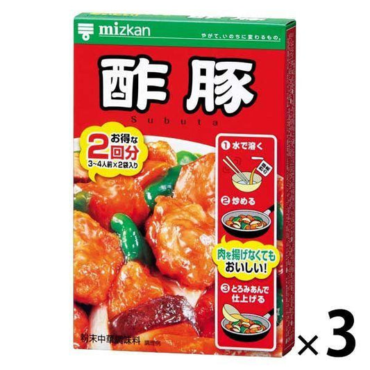 미츠칸 중화의 소탕수육 90g(45g×2 포)3개