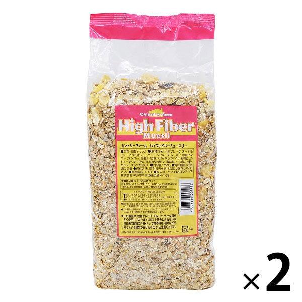 컨트리 펌 하이 화이버(fiber) 뮤즐리 2개 wismettacfoods 시리얼
