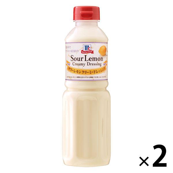 sour 레몬 크리미 드레싱 480ml 2개 마코―밋쿠 유우기식품