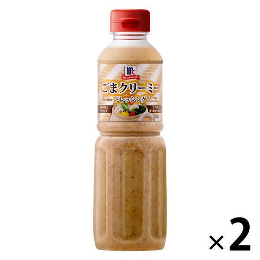 참깨 크리미 드레싱 480ml 2개 마코―밋쿠 유우기식품