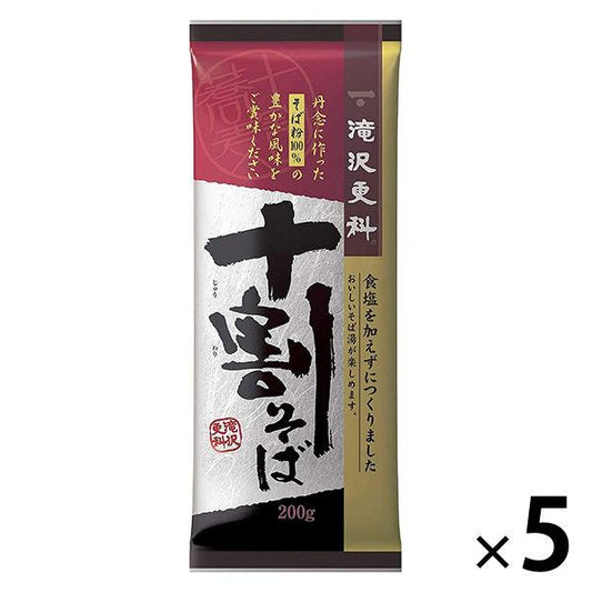 다키자와갱 과10할 옆(소바) (200g) ×5개