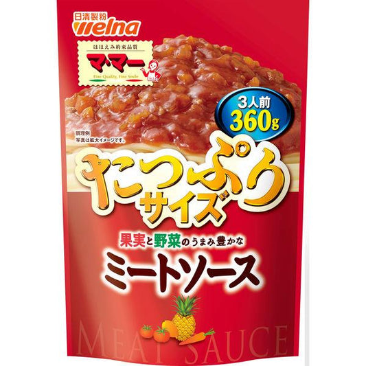닛신 foods 마마 과실과 야채의 맛난 봐 풍부한 미트 소스(360g) ×1개