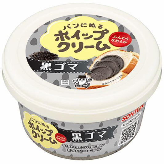 소돈 빵에 미지근하 윕 크림 흑참깨 150g 1개