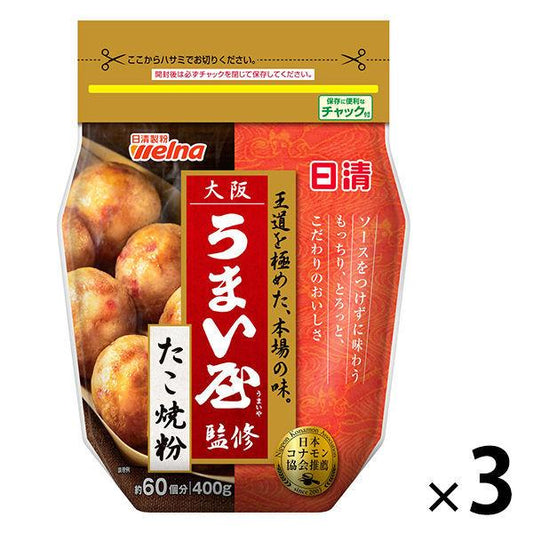 닛신 foods 닛신 오사카 맛있은 집감 수게 되 소분 (400g) ×3개
