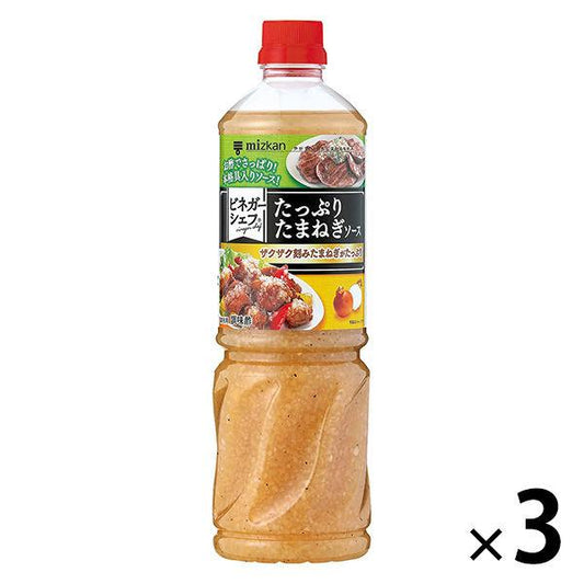 미츠칸 식초 세프(chef) 듬뿍 타마 파 소스 3개