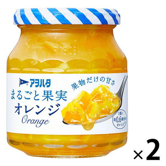 Aohata 통째로 과실 오렌지 250g 1세트(2개)