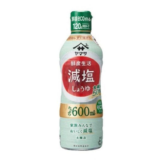 자 마사 신선도 생활 저염 간장 600ml 신선도 보틀 1개