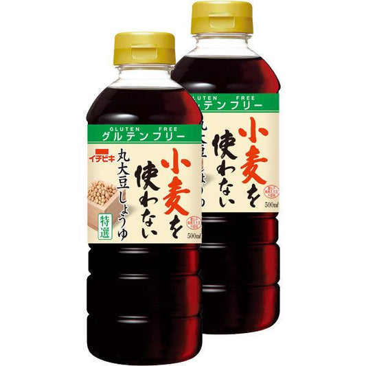 이치비키 밀을 사용하지 않는 환대두 간장 500ml 2개