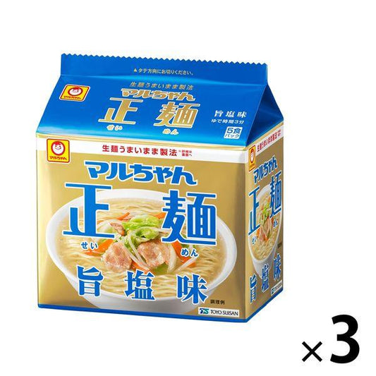 마루짱 세이멘 소금맛 5 식팩×I