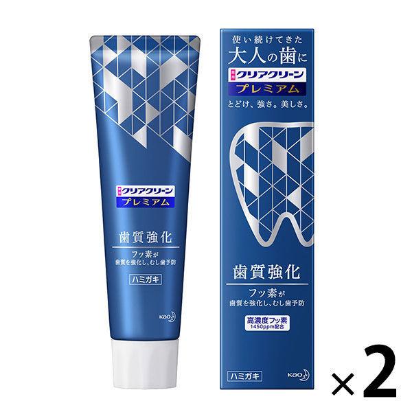 클리어 클린 프리미엄 약용하미가키 100g 1세트 (2개) 가오 치약 충치・구취 예방