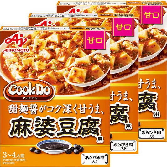 아지노모토 Cook Do(중화요리 소스)있 #게 되어 육들어감 마파두부용 단맛 3개