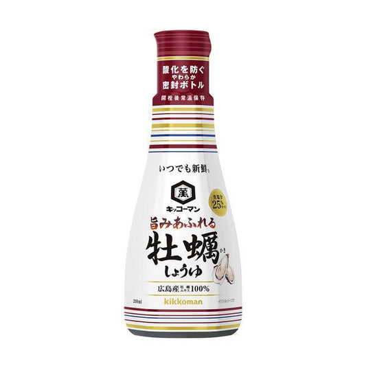 기꼬만 언제라도 신선 맛이 좋다는 느낌 넘치는 굴 간장 200ml 1개