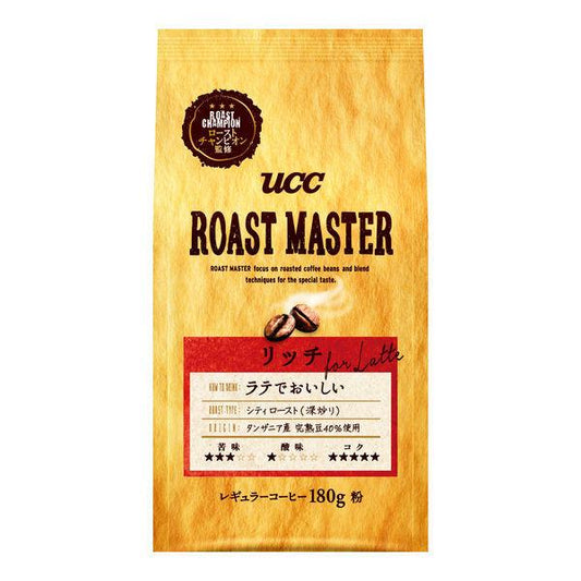 (커피분)UCC ROAST MASTER 리치맛 for LATTE 1봉지(180g)