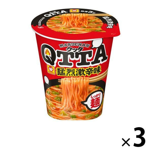 컵 면 마루짱 QTTA(굿타) 맹렬격 신맛 85g 1세트(3개) 토요