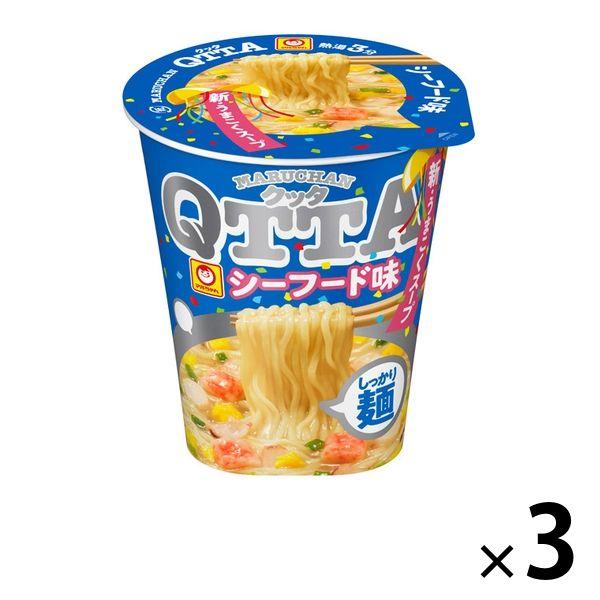 컵 면 마루짱 QTTA(굿타) 씨푸드 맛 79g 1세트(3개) 토요