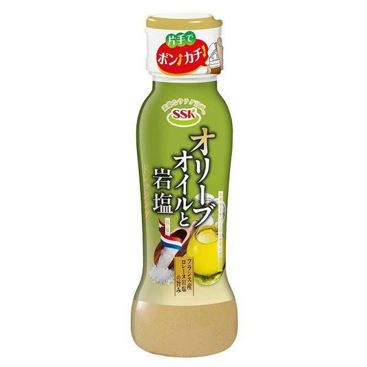 SSK foods 올리브 오일과 암염 드레싱 160ml 1개