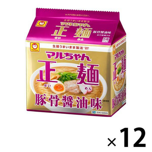토요 마루짱 세이멘 돈코츠 간장 5 식팩 12 포