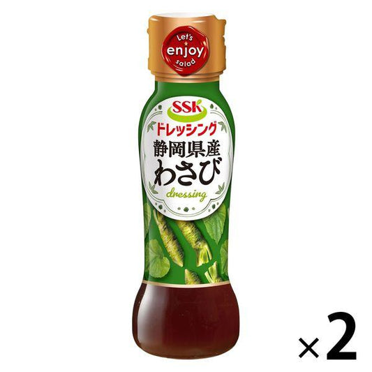 SSK foods 시즈오카산 고추냉이 드레싱 160ml 2개