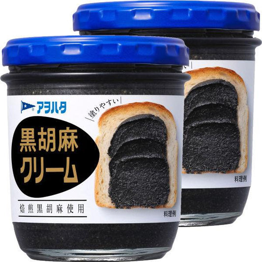 Aohata 흑참깨 크림 140G 2개
