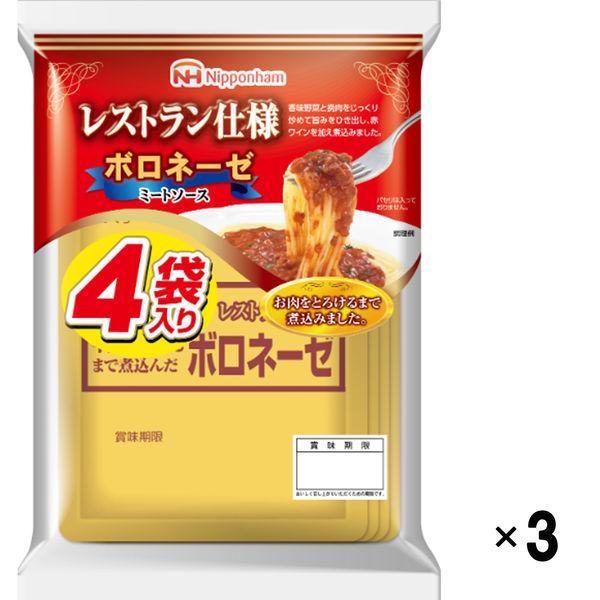 니혼햄 레스토랑 사양볼로네제 1세트(4대입×3팩)