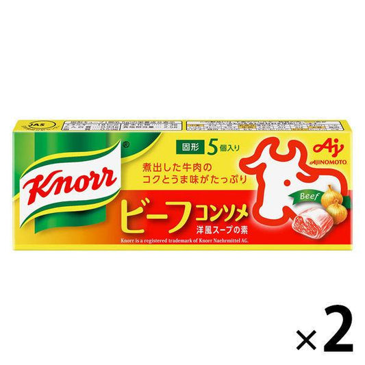 아지노모토 knorr 비프 콘소메5 개입 상자 2개