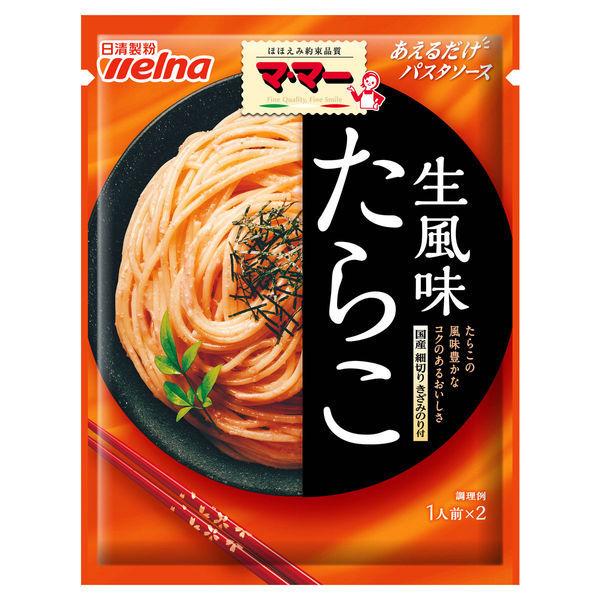 닛신 foods 마마 버무리는 것 뿐(만,만큼) 파스타 소스 명란젓 생향 〈1남의 앞(18g)×2 포들어감〉 ×1개