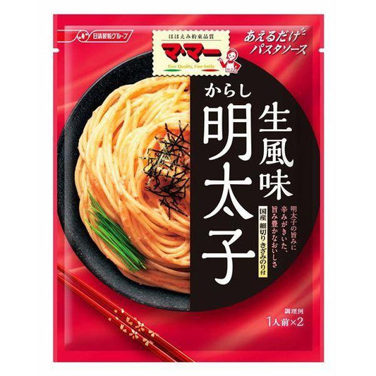 닛신 foods 마마 버무리는 것 뿐(만,만큼) 파스타 소스 겨자 명란젓생 향 〈1남의 앞(18g)×2 포들어감〉 ×1개